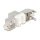 Keystone Modul RJ45 Buchse zu LSA Cat.8.1 STP mit Metall Latch werkzeugfrei