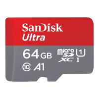 CARD 64GB Sandisk Ultra microsdxc 140MB/s +Adapter
