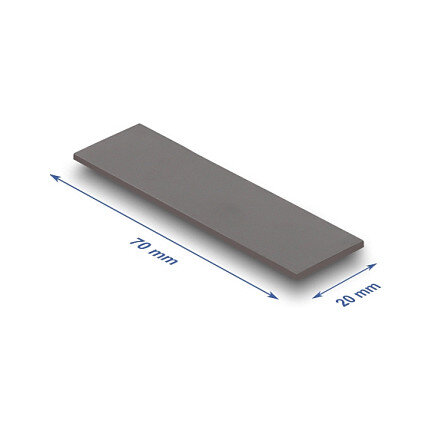 Wärmeleitpad 70 x 20 x 1,75 mm für M.2 Module 3,2 W/mK - Low Oil Bleeding