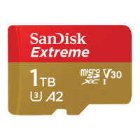 CARD 1TB Sandisk Extreme microsdxc 190MB/s +Adapter