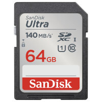 CARD 64GB Sandisk Ultra sdxc 140MB/s