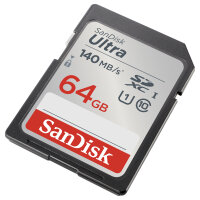 CARD 64GB Sandisk Ultra sdxc 140MB/s