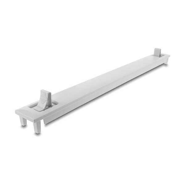 19? 1 HE Blindpanel ABS Kunststoff mit Einrastfunktion (Snap-In) grau