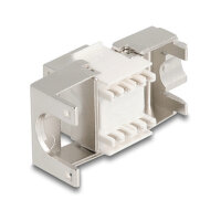 Keystone Modul Slim RJ45 Buchse zu LSA Cat.6A geschirmt...