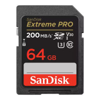 CARD 64GB Sandisk Extreme PRO sdxc 200MB/s