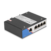 Industrie Gigabit Ethernet Switch 5 Port RJ45 für Hutschiene