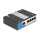 Industrie Gigabit Ethernet Switch 5 Port RJ45 für Hutschiene