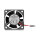 Axiallüfter 5 V DC, 40 x 40 x 20 mm schwarz