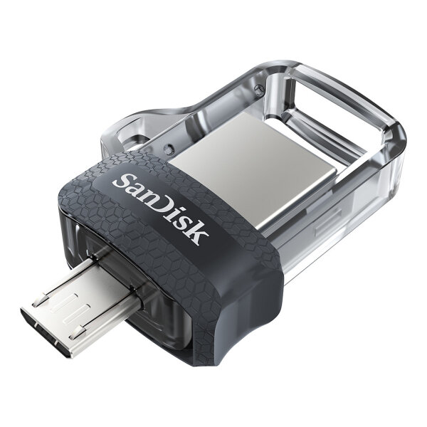 STICK 64GB Sandisk Ultra Dual USB3.0/microUSB 150MB/s Grey