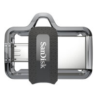 STICK 64GB Sandisk Ultra Dual USB3.0/microUSB 150MB/s Grey