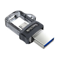 STICK 64GB Sandisk Ultra Dual USB3.0/microUSB 150MB/s Grey