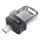 STICK 64GB Sandisk Ultra Dual USB3.0/microUSB 150MB/s Grey