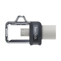 STICK 128GB USB3.0/microUSB Sandisk Ultra Dual 150MB/s Grey