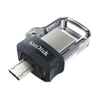 STICK 128GB USB3.0/microUSB Sandisk Ultra Dual 150MB/s Grey