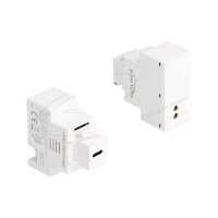 Keystone Modul mit USB Type-C™ Ladebuchse PD 20 W weiß
