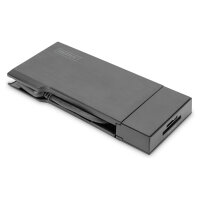 D Digitus Dockingstation Travel VGA HDMI Grey