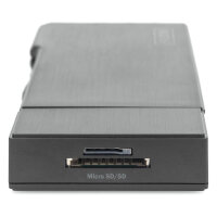 D Digitus Dockingstation Travel VGA HDMI Grey