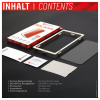 DISPLEX Full Cover Panzerglas (10H) für Apple iPhone 13/13 Pro/14/16e