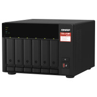 QNAP TS-673A NAS-Server 6Schächte AMD Ryzen Embedded V1500B 2.2 GHz SATA 6Gb/s