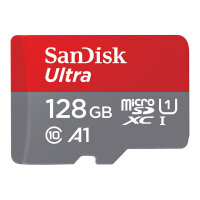 CARD 128GB Sandisk Ultra microsdxc 100MB/s +Adapter