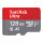 CARD 128GB Sandisk Ultra microsdxc 100MB/s +Adapter