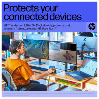 D HP Thunderbolt 280W G4 Dock with Combo Cable für Notebook und mobile Workstation