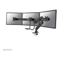 Neomounts NM-D775DX3BLACK Tischhalterung mit Tischhalterungsgriff für drei Flachbildschirme bis 27" (68.6 cm)