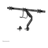 Neomounts NM-D775DX3BLACK Tischhalterung mit Tischhalterungsgriff für drei Flachbildschirme bis 27" (68.6 cm)