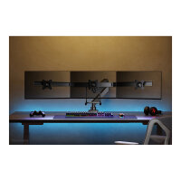 Neomounts NM-D775DX3BLACK Tischhalterung mit Tischhalterungsgriff für drei Flachbildschirme bis 27" (68.6 cm)