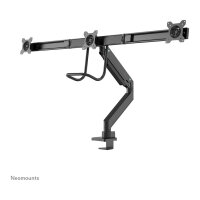 Neomounts NM-D775DX3BLACK Tischhalterung mit Tischhalterungsgriff für drei Flachbildschirme bis 27" (68.6 cm)