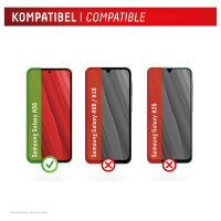 DISPLEX Real Glasschutzfolie für Samsung Galaxy A56 Kratzer-resistent, ultra-dünn, Schmutzabweisend