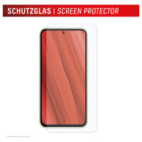 DISPLEX Real Glasschutzfolie für Samsung Galaxy A56 Kratzer-resistent, ultra-dünn, Schmutzabweisend