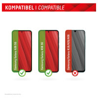 DISPLEX Smart Glasschutzfolie für Samsung Galaxy A56/A36 Kratzer-resistent, ultra-dünn, Schmutzabweisend