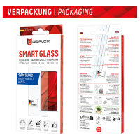 DISPLEX Smart Glasschutzfolie für Samsung Galaxy A56/A36 Kratzer-resistent, ultra-dünn, Schmutzabweisend