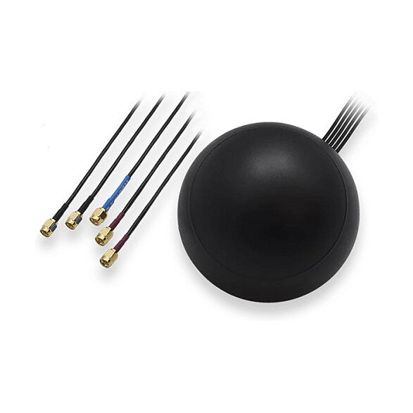 Teltonika PR1KCO28 Combo MIMO Mobile/GNSS/WIFI Roof SMA Antenne