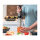 Houshold MultiQuick 7 Stabmixer MQ 7045X (schwarz/edelstahl, 1.000 Watt, mit Eis-Crusher, Zerkleinerer, Schneebesen)