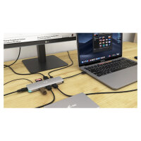 D i-tec Metal USB-C Nano Docking Station 4K HDMI LAN + Power Delivery