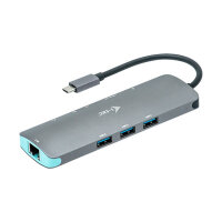 D i-tec Metal USB-C Nano Docking Station 4K HDMI LAN +...