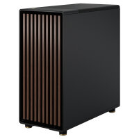 Midi Fractal Design North Charcoal Black Window Clear