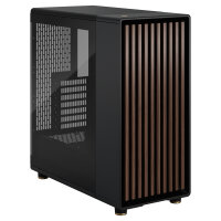Midi Fractal Design North Charcoal Black Window Clear