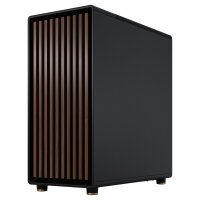 Midi Fractal Design North Charcoal Black Window Clear