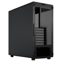Midi Fractal Design North Charcoal Black Window Clear