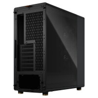 Midi Fractal Design North Charcoal Black Window Clear
