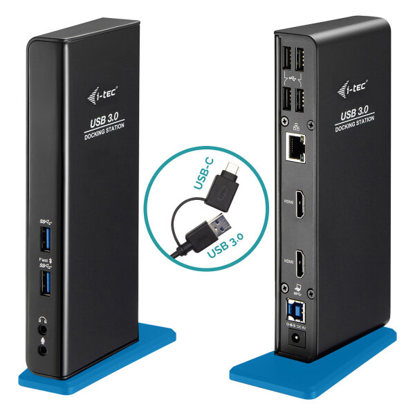 D I-TEC USB 3.0 Dual HDMI Docking Station
