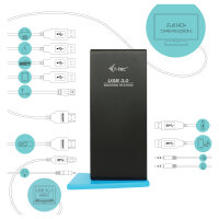 D I-TEC USB 3.0 Dual HDMI Docking Station