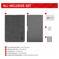 DISPLEX Privacy Safe Blickschutzfilter f. MacBook Air/Pro 13,3", Anti-Reflex, Bluelight-Filter, Magnetische Befestigung