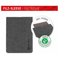 DISPLEX Privacy Safe Blickschutzfilter f. MacBook Air/Pro 13,3", Anti-Reflex, Bluelight-Filter, Magnetische Befestigung