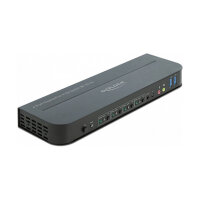 DELOCK DisplayPort 1.4 KVM Switch 8K 30Hz mit USB 3.0 und...