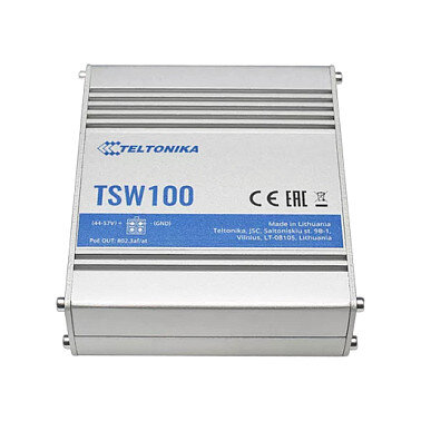 5P Teltonika TSW100 Industrial GSwitch 4x PoE+ (120W)