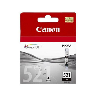 Canon Tintenpatrone - CLI-521BK - 2933B008 - schwarz - 9ml